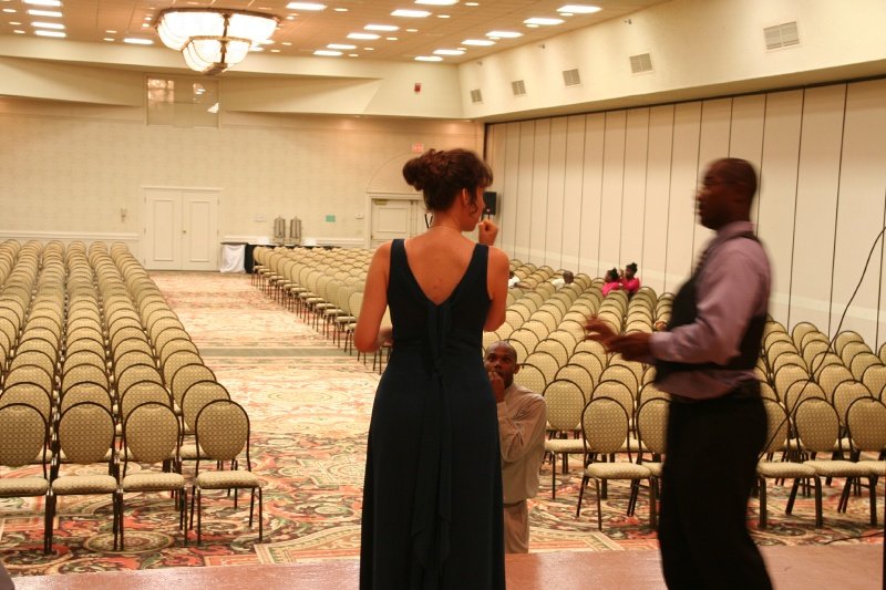 Elizabeth Harmetz Backstage Photos